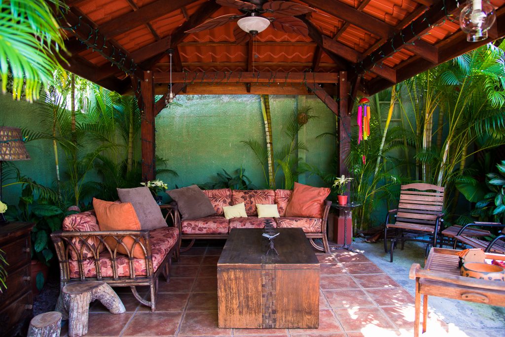 Beautiful covered porch