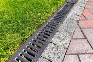Metal French drain system