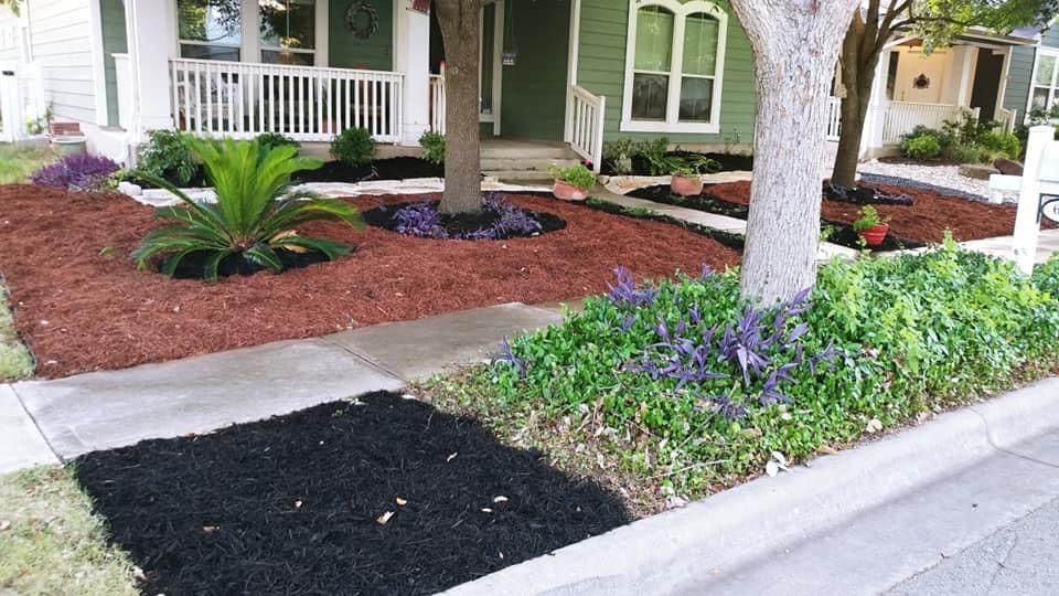 Low maintenance xeriscape design